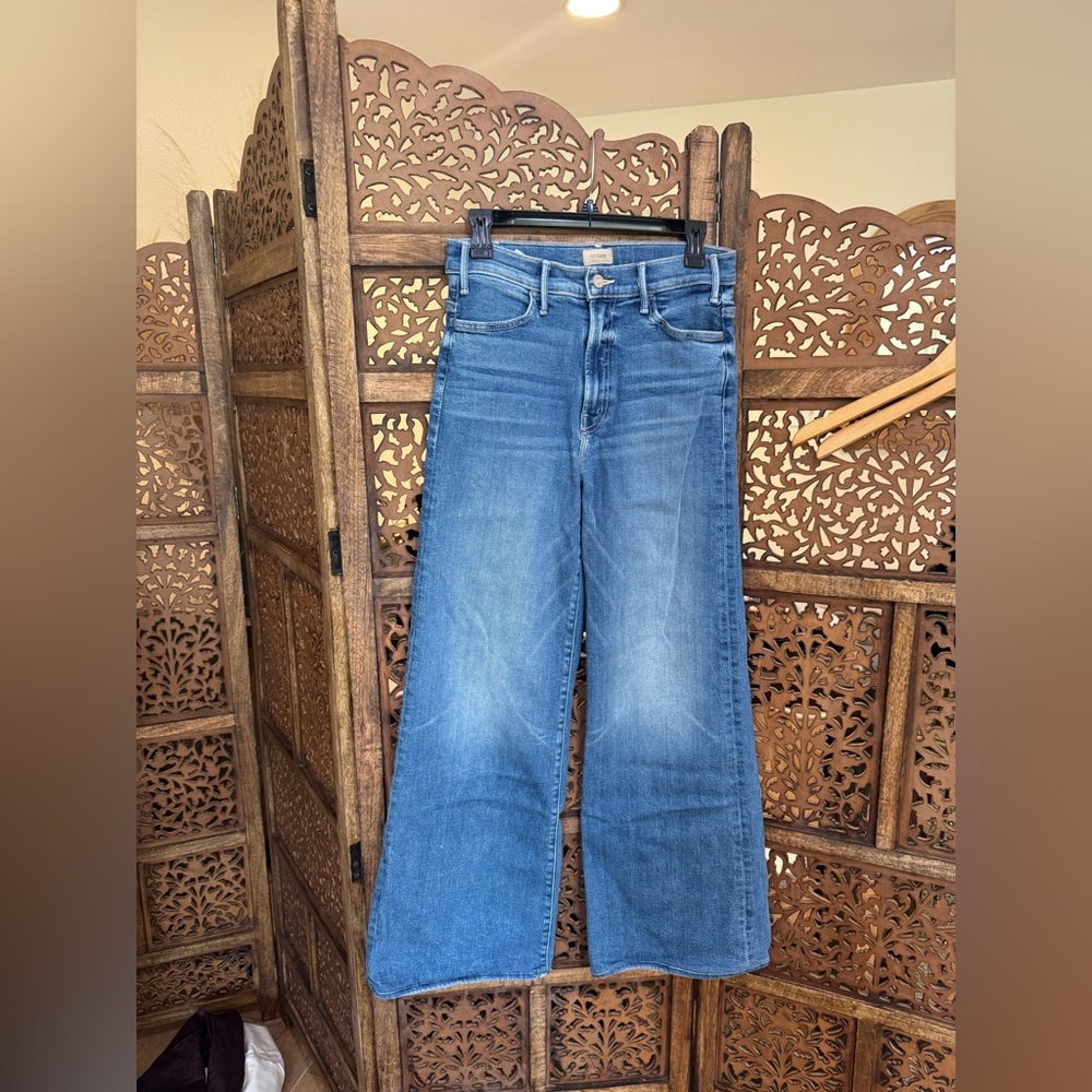 Mother Denim Wide Leg Jeans 28